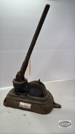 CUMMINS NO 4 CANOELING MACHINE PUNCH