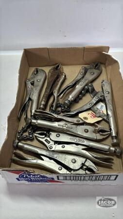 (7) PAIRS OF VICE GRIPS
