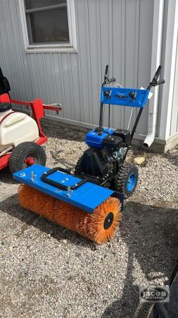 POWERFIST 32IN SELF PROPELLED WALK BEHIND SWEEPER