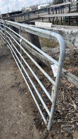 GALVANIZED 16FT 6-BAR GATE