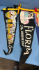 Approximately 10 Felt Destination Pennants - 4