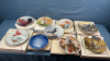 9 Assorted Collectors Plates -1 doesn't Have a Box