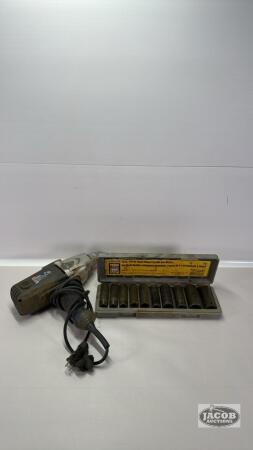 120V 1/2IN MASTERCRAFT IMPACT GUN WITH SOCKETS