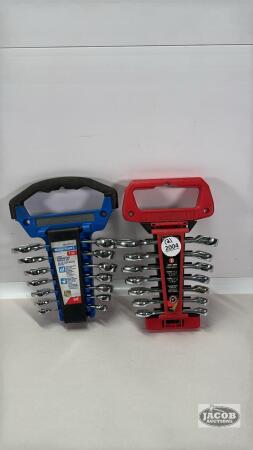 2 MASTERCRAFT 7PC STUBBY WRENCH SETS