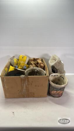 ASSORTED LOT OF SPRAYER NOZZLES ETC