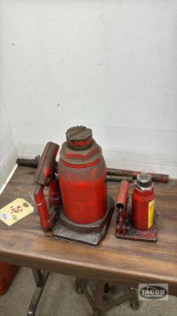 (2) BOTTLE JACKS