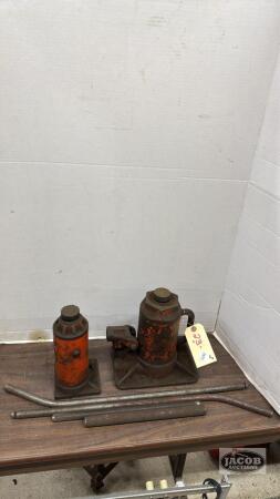 (2) BOTTLE JACKS
