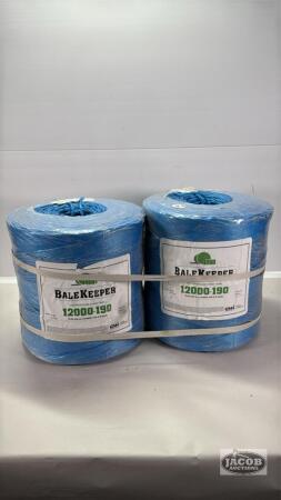 (2) ROLLS OF POLY PROPYLENE BALER TWINE