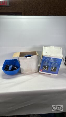 (3) PLASTIC CATTLE WATER BOWLS