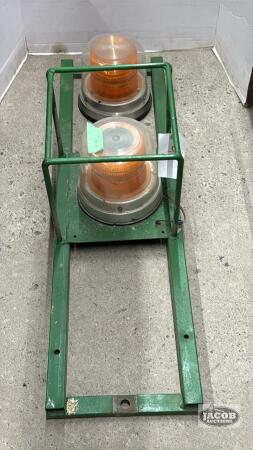 BEACON ON STAND WITH SPARE BEACON