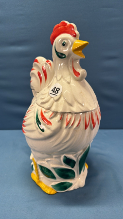 Rooster Cookie Jar -See Notes