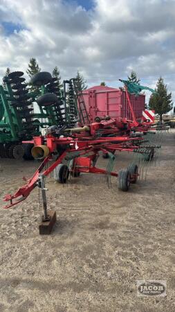 KVERNELAND 9071S DOUBLE ROTOR HAY RAKE