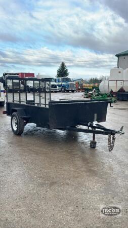 6FT X 10FT SINGLE AXLE UTILITY TRAILER WITH RAMP