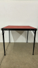 30in Metal Framed Card Table - 3