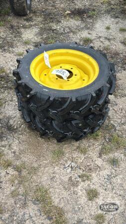 PAIR OF 200/70R16 TIRES ON 6-BOLT RIMS