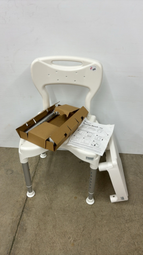 Adjustable Shower Chair with Extension -As New