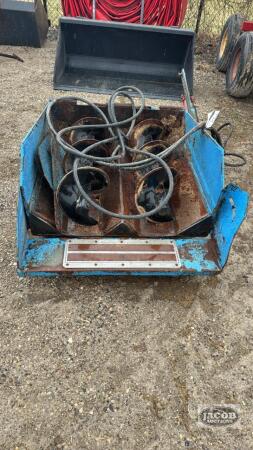 UNLOADER PAN FOR LUCKNOW TMR MIXER