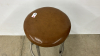 24in High Stool with Vinyl Top - 2