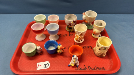 12 Egg Cups -See Notes