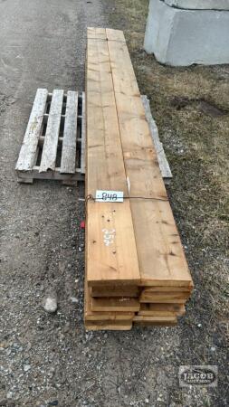 LOT OF 16PCS - 2IN X 8IN X 10FT USED LUMBER