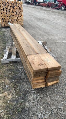 LOT OF 16PCS - 2IN X 8IN X 10FT USED LUMBER