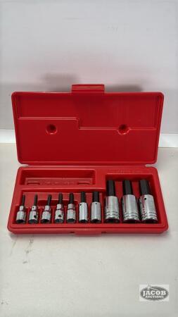 PROTO 1/2IN DRIVE SAE HEX SOCKET SET
