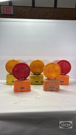 (5) BATTERY OPERATED FLASHERS