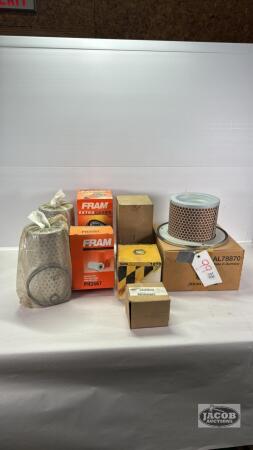 ASSORTMENT OF HYDRAULIC, FUEL & AIR FILTERS