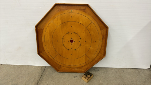 Crokinole Board & Buttons