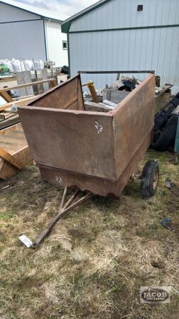 HOMBEILT 34IN X 40IN GARDEN TRAILER