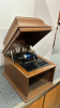 Edison Table Top Phonograph in Oak Case -Runs But Needs Attention - 4