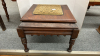 Antique Foot Stool -18in x 18in x 15in High