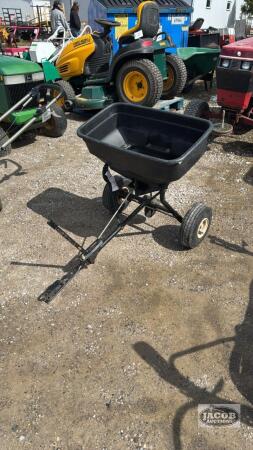 AGRI-FAB PULL TYPE FERTILIZER SPREADER