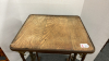 Metal Based Table -Needs New Wooden Top - 4