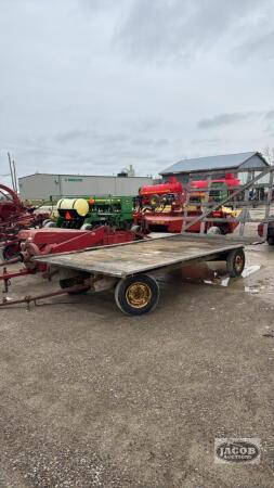 8FT X 16FT FLAT RACK WAGON