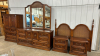 5 Piece Strathroy Furniture Bedroom Suite -Showing Wear -See Notes