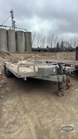 MILLROAD 20FT ALUMINUM TANDEM FLATBED TRAILER