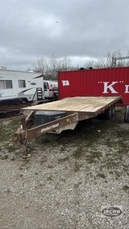 WEBERLANE 8FT X 16FT TANDEM DECKOVER TRAILER