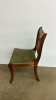 Walnut Lyre Back Chair - 2