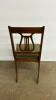 Walnut Lyre Back Chair - 3