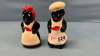 4in High Salt & Pepper Shakers