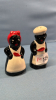 4in High Salt & Pepper Shakers - 2