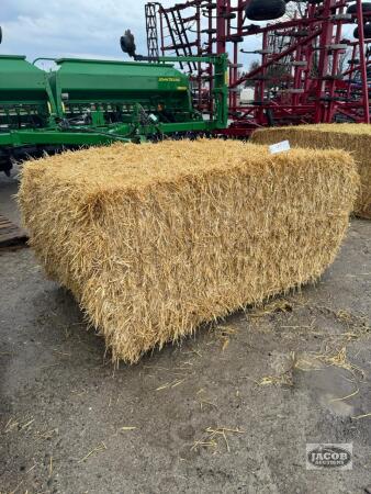 24 SQUARE 4X3X7 BALES OF 2025 STRAW