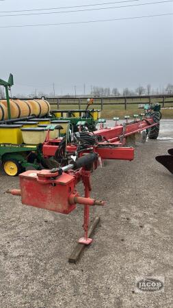 KVERNELAND BE115 7 FURROW SEMI MOUNT PLOW