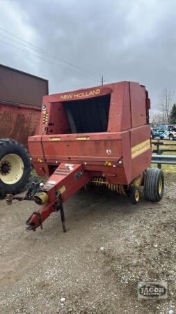 NEW HOLLAND 660 AUTO WRAP ROUND BALER