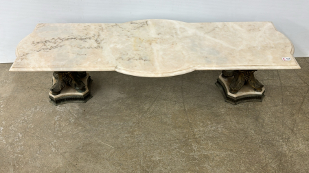 Marble Topped Coffee Table