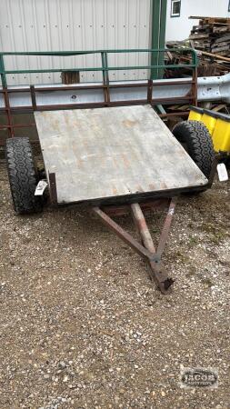 FLATBED UTILITY TRAILER