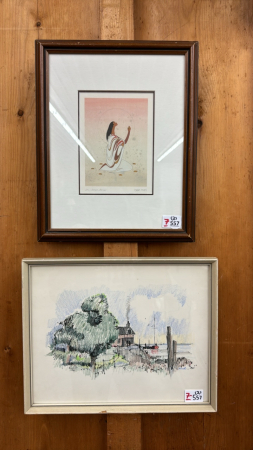 2 Framed Prints -See Notes