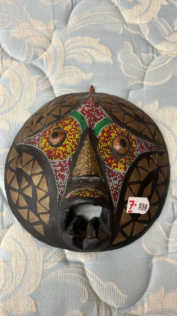 Indigenous Plastic Mask 11in Wide