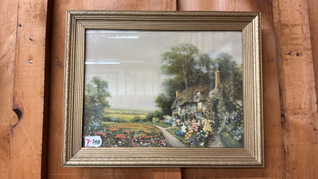 Victorian Garden Print Frame is 19in Wide x 15in High